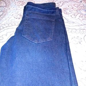 Mens dark wash denim